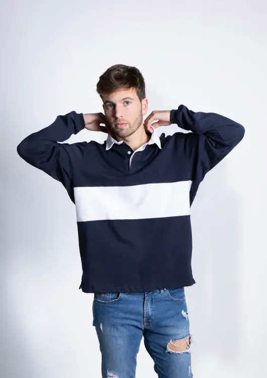 POLO RUGBY NYX (MARITIME BLUE, S)